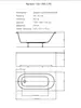 Aquatek LUG160.KAR47.EKR89 LUG160.KAR47.EKR89 Ванна Лугано 160*70 + фронтльный экран + опорная конструкция(ножки)