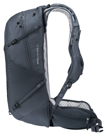 Картинка рюкзак туристический Deuter Speed Lite Pro 25 Black - 12