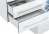 Aquanet 239789 Тумба с раковиной Верона 120 L подвесная 2 ящика цв.белый (239789)