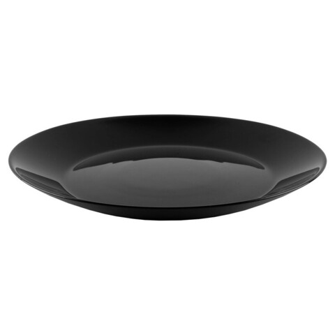 Тарелка TALLRIK VIT, черный, диаметр 25 см
