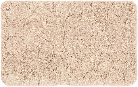 Коврик Ingarö, короткий ворс, размеры: 60х90 см., цвет: бежевый, материалы: полиэстер, латекс