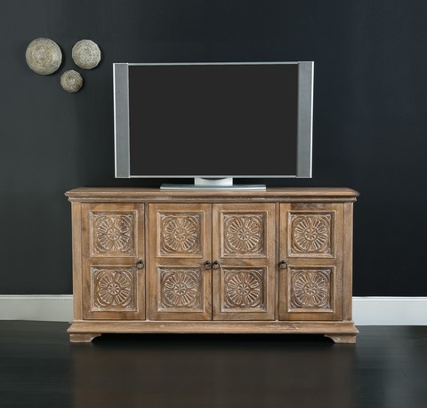 Hooker Furniture Home Entertainment Entertainment Console 68in