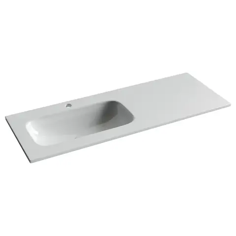 Ceramica Nova CN7020 CN7020 Раковина мебельная Grace прямоугольная 1210*457*137, с чашей слева и отвер. под смеситель, бе