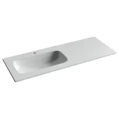 Ceramica Nova CN7020 CN7020 Раковина мебельная Grace прямоугольная 1210*457*137, с чашей слева и отвер. под смеситель, бе фото