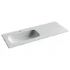 Ceramica Nova CN7020 CN7020 Раковина мебельная Grace прямоугольная 1210*457*137, с чашей слева и отвер. под смеситель, бе