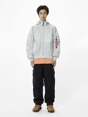 Бомбер Alpha Industries L-2B Hooded Gen II Light Grey (Серый)