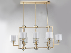 Подвесная люстра Newport ALEXANDRA 4408/S gold, М0060957