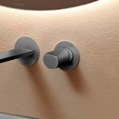 Antonio Lupi Indigo ND601SA смеситель для душа однорычажный монокомандный, внешняя часть, цвет Satin Stainless Steel фото
