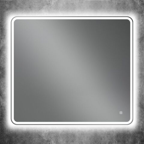 Зеркало с подсветкой "Parma 900x800" AM-Par-900-800-DS-F
