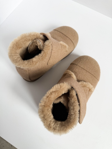 Шерстяные ботинки Age of Innocence с нат. мехом, 29