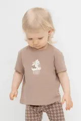 фуфайка  для девочки  КР 302556/беж к505