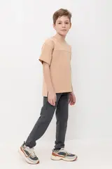 брюки  для мальчика  К 400457-1/1/темно-серый