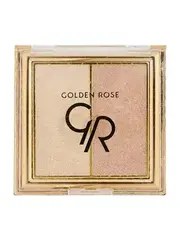 Golden Rose Хайлайтер для макияжа лица тон 101 Starlight, SO GLOW! HIGHLIGHTER DUO