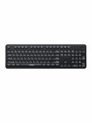 Беспроводная клавиатура  UGREEN K331 (55654) Wireless Keyboard 2.4GHz RU, черный