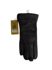 Перчатки. Женские. Материал верха: Кожаные. Кожа оленя. Подклад: Трикотаж-шерсть. 5 шт в упаковке.