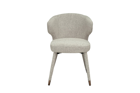 Стул обеденный 55х62х77см Garda Decor белый шенилл