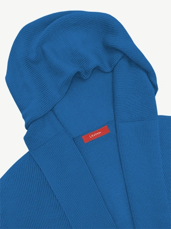 Кардиган с капюшоном из экохлопка