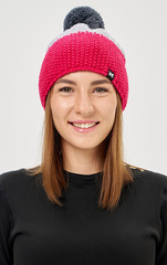 Шапка Nordski Frosty Pink/Grey