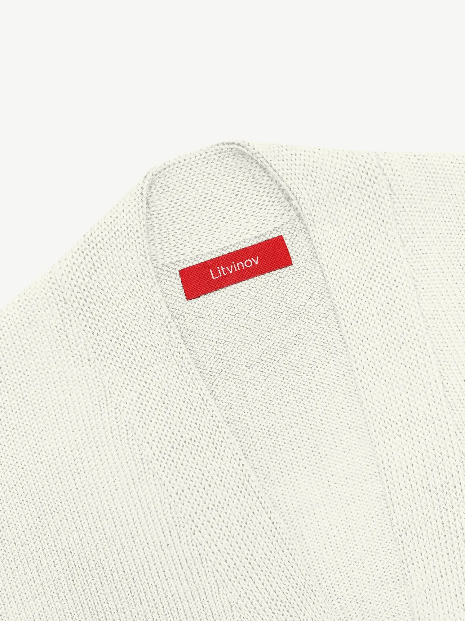 Кардиган с планкой из кашемира