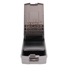 Набор сверл по металлу 1-5,9мм 50шт DIN338 HSS-G 118° (пл. кейс) Ruko 214217RO