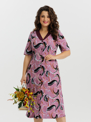 4534 Халат на пуговицах