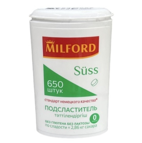 Подсластитель MIRFORS без лактозы 650 таб.