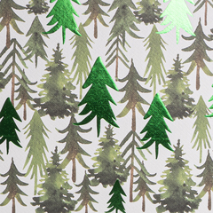 Коробка одиночная, Прямоугольник, Новогодняя пора, Ассорти, Металлик, 14,5*10*5 см, 1 шт.