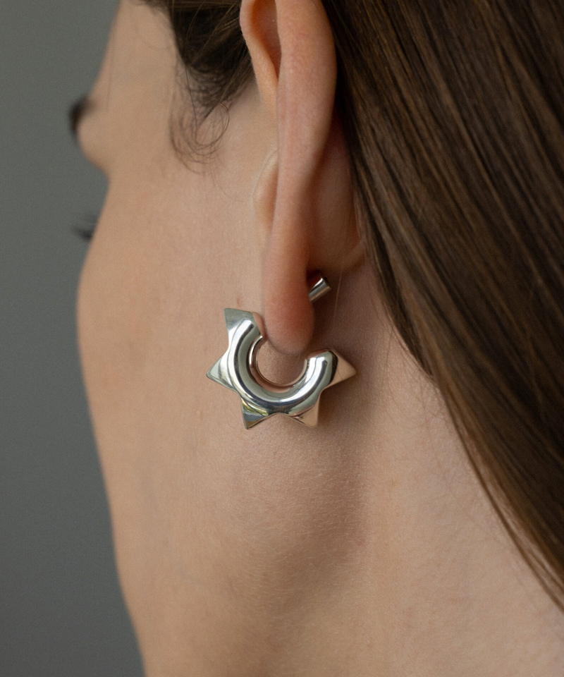 Серьги SPIKE silver