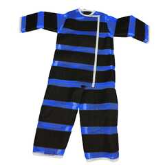 Липучий костюм синий, размер L, для роста 1.6м-1.8 м