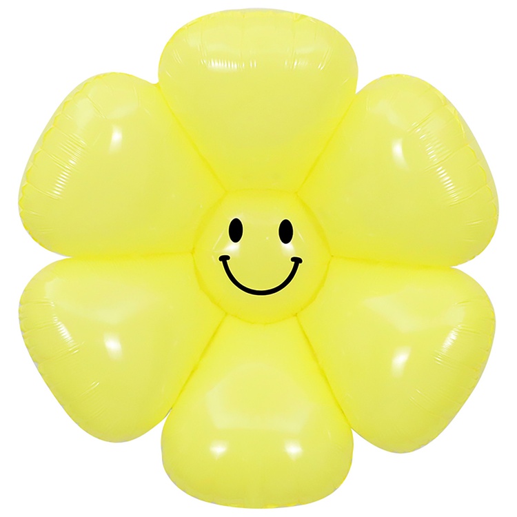 К Фигура, Цветок, Ромашка Смайл, Желтый, 43''/109 см, 1 шт.