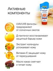 Floresan Солнцезащитная серия AFRICA KIDS Крем для защиты от солнца SPF 50, 150мл