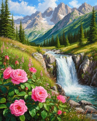 Картина по номерам 