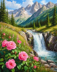 Картина по номерам 