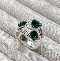 63158- Кольцо дорожка UNOde50 с фианитами