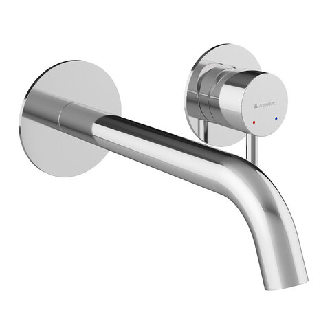 Aqueduto CAN0400 AQD CANO Смеситель для раковины настенный со скрытой частью, хром