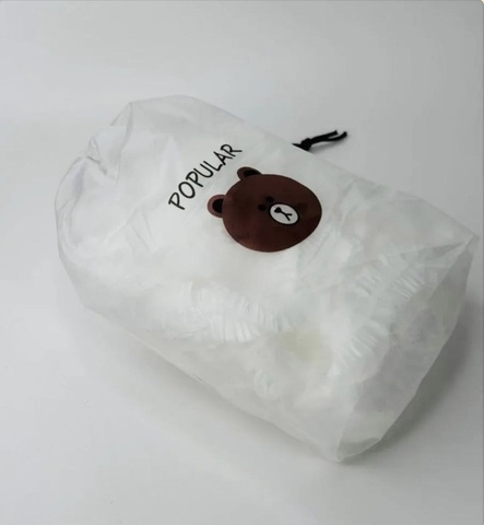 Пакеты-крышки для тарелок на резинке 100шт