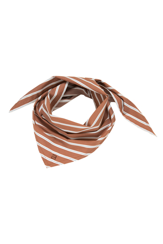 «Relaxed cotton» Косынка из хлопка с вышивкой.