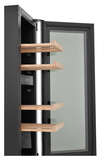Винный шкаф Zugel ZCWI170DB черный