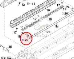 Подшипник оригинал Sharp NBRGP1066FCZZ