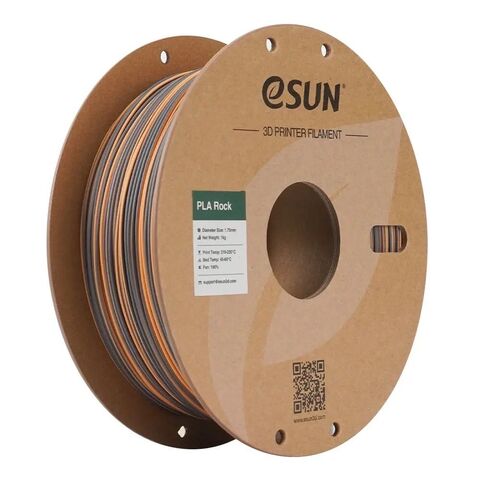 Пластик для 3D-печати eSUN PLA Rock, 1,75 мм, 1 кг, пегматит, PLA-ROCK175O-PE1P1