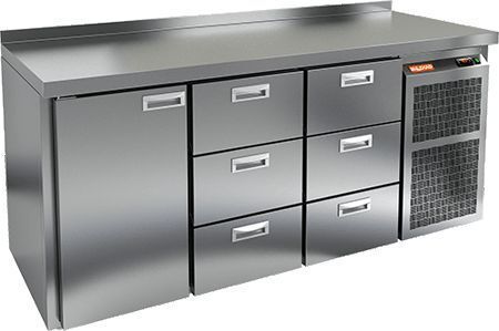 СТОЛ С ОХЛАЖД.ШКАФОМ HICOLD GN 133 BR2 TN