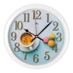 Часы настенные РУБИН  2222-353  круг d=22см, корпус белый  "Удовольствие"