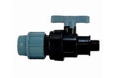 Кран ПНД ПЭ шаровой МУФТА-НР 25х1/2