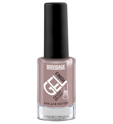 LuxVisage Лак для ногтей GEL finish тон 38 темно-бежевый  9мл