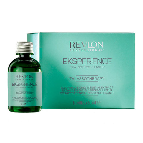 Revlon Eksperience Talassotherapy Sebum Balancing Essential Oil Extract - Средство против жирности кожи головы