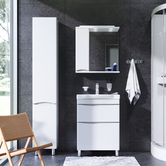 Тумба напольная с раковиной, 65 см,  AM.PM LIKE - M80FSX0652WG