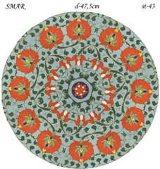 Эскиз для росписи, Круг диаметр-47,5см, SMAR-st-43