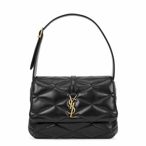 Сумка через плечо Saint Laurent Le 57 из стеганой кожи черный