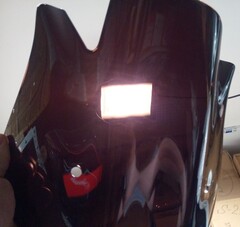 Ветровое стекло для Kawasaki Z1000 2007 - 2009 г.в. / черное