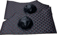 Утеплитель под фары внутр. УАЗ 452 Буханка, 2206, 3303 (красная нить Рубин)